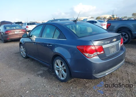 2013 Chevrolet Cruze Ltz из США, поврежденный, VIN 1G1PG5SB8D7101976